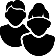 Old Folks Couple Sketch Style Svg Vector, Free Vectors File
